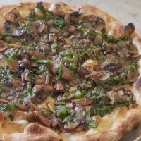 White Vegan Pizza at Wild Fire  in Sunderland
