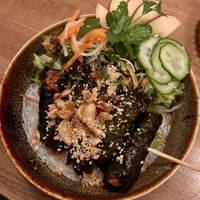 Grilled Betel Leave Wraps  at Little Hanoi  in Braunschweig