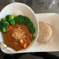 “Amazing Curry” with tofu at Green Papaya in Jacksonville