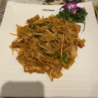 Drunken noodles  at Green Papaya in Jacksonville