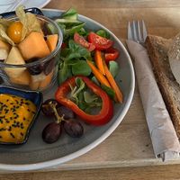 Veganes Dreierlei  at Fiets Kaffeebar in Braunschweig