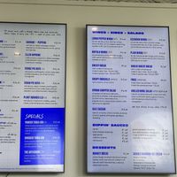 Vegan options clearly markedd  at Square Pie Guys - Beach St in San Francisco