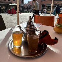 Meint Tea   at Yamy‘s in Marrakech