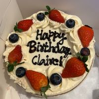 Birthday cake  at Cake Box  in Halifax