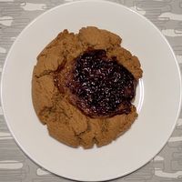 Peanut Butter + Jelly cookie at Poppy Shop in Portland