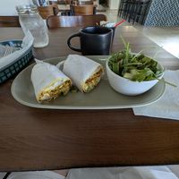 Tofu Scramble Wrap at Whole Green Cafe in Pompano Beach