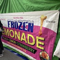 Various Flavors Available | Alcohol-Free Signage  at The Lemonade Bar in San Francisco