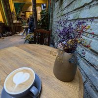 Oatmilk Latte at Hanoi Coffee Culture  in Hanoi