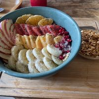 Harvest Bowl with spinach and avocado  at 4Stories in Kathmandu