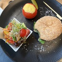 Green Mountain Burgerr  at Ritter in Kandersteg