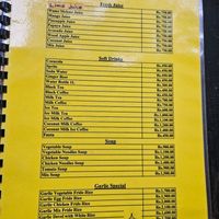 Menu at The Garlic Restaurant Udawalawe in Udawalawe