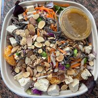 Sapporo salad with added tofuu  at The Toss  in San Carlos