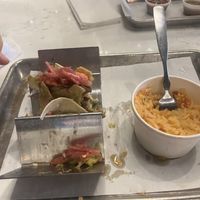 BFF Karen and Mexican rice  at Agave & Rye in Louisville