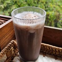 Cacao with coconut milk (Cold) at Tree Vegan Kitchen in Sapa