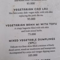 All the "Vageterian" in the list is accttualy vegan (checked with the stuff) at POISON CAFÉ - The Original Herbal Coffee Lounge in Quang Nam