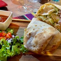 Vegan Burrito at El Berraco in Ghent