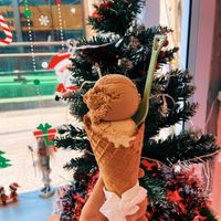 Coffee (top) and chocolate chip (bottom)  at Coco Tim  in Koh Phangan