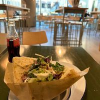 Vegan kebap at Döner Harju - Citycenter in Helsinki