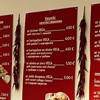 The first three are vegan  at Milti Un Gaļa in Riga