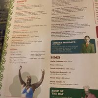 Vegan menu   at Arturo Lounge in Penrith