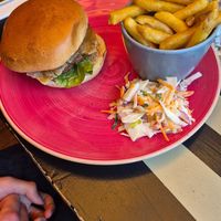Burger at Arturo Lounge in Penrith