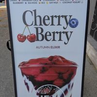 Seasonal smoothie. at HEAL in Milton