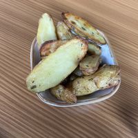 Fingerling potatoess  at Gathering Cafe in Summerville