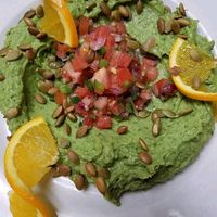 guac-kale-mole at Gathering Cafe in Summerville