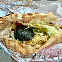 Makkali wrap at Falafelwerk (Mawal) in Berlin