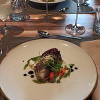 Meal n.2 of 5 course menu at Harfa in Ljubljana