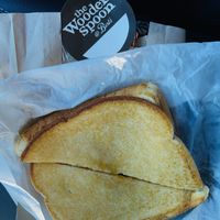 Hot Vegan Panini  at Bert's Market in Folly Beach