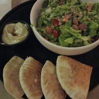 Insalata di quinoa at Beco do Sol Cafè Restaurant in Barao De Sao Joao
