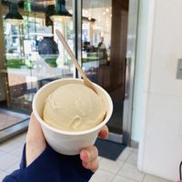 My soy almond ice creamm  at Down to Plant - Roppongi Hills   in Tokyo