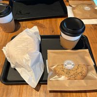 Panini, Cooke and coffee at Down to Plant - Roppongi Hills   in Tokyo