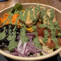 Tofu Bowl    at Down to Plant - Roppongi Hills   in Tokyo