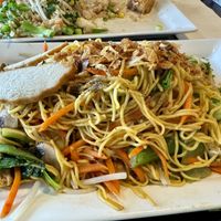 Chickn chow mein  at Thanh Luong Vegetarian in Minnetonka