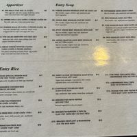 Menu May 2024  at Thanh Luong Vegetarian in Minnetonka