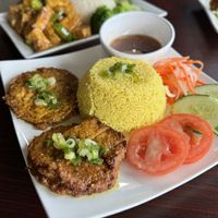 Hainamese Chicken  at Thanh Luong Vegetarian in Minnetonka