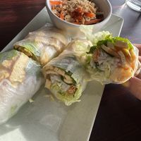 spring rolls- must get everytime I go   at Thanh Luong Vegetarian in Minnetonka