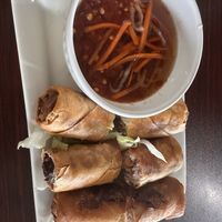 Amazing egg rolls per usual   at Thanh Luong Vegetarian in Minnetonka