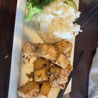 Lemongrass chili fried tofu  at Thanh Luong Vegetarian in Minnetonka
