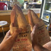 Vegan Bahn mi  at Hoi Banh My Chay - Food Stall in Hoi An