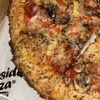 Dairy free cheese and veg pizzaa  at Westside Pizza in Aberdeen