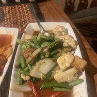 Pad Gra Praw (holy basil)  at B.C Thai Restaurant in Bicester