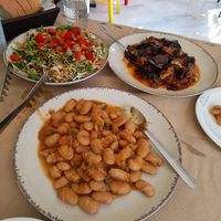 Gigades, aubergines in the oven at Aggeliki's Courtyard - Αυλή της Αγγελικής in Euboea
