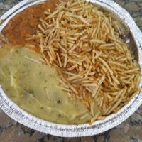 Stroganoff at Semente de Girassol in Curitiba