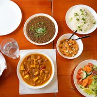 Vegan Variety at Labas India in Vilnius