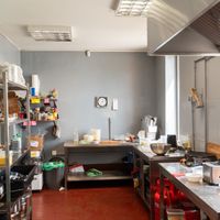 Kitchen at Labas India in Vilnius