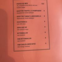 Vegan bitterballen and cauliflower bites  at Teds Eindhoven in Eindhoven