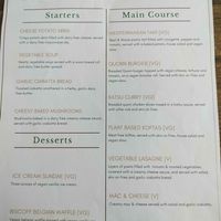Vegan & Vegetarian Menu  at 3 Hammers Bar & Bistro Ltd in Wolverhampton
